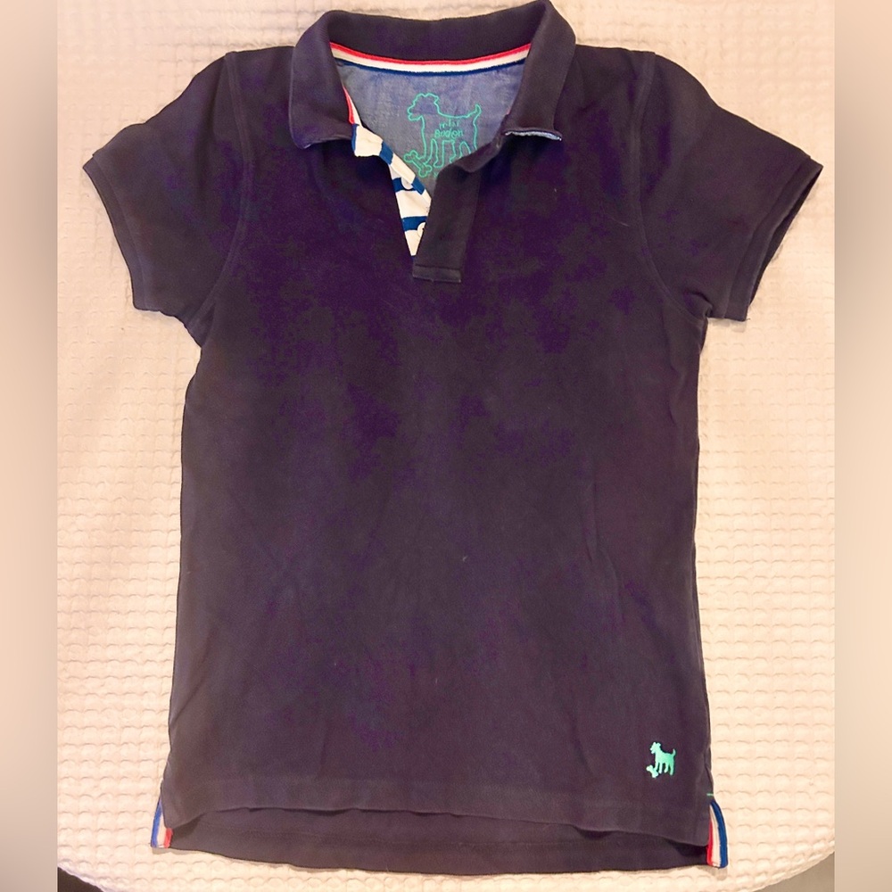 Mini Boden Navy Polo Shirt